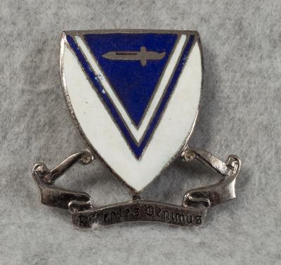 Unit Crest 33rd Infantry Regiment Single