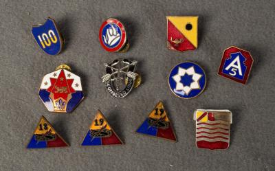 DI DUI Crest Grouping Lot of 11