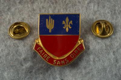 Crest 161st Field Artillery DUI DI