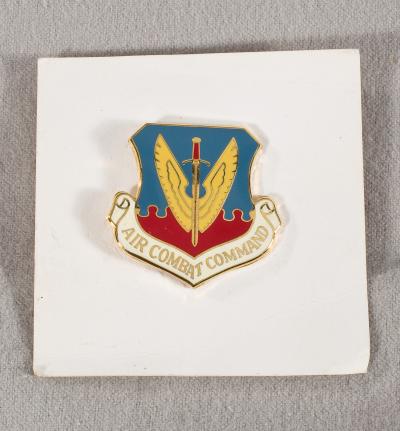 DI DUI Crest USAF Air Combat Command Pin