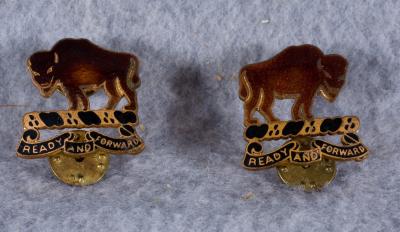 DUI DI Crest 10th Cavalry Pair