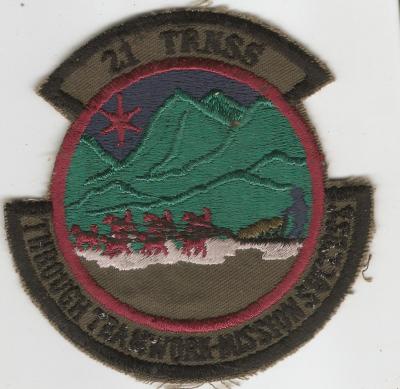 USAF Patch 21st TRNSS