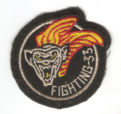 Flight Patch Fighting 33 USN Navy