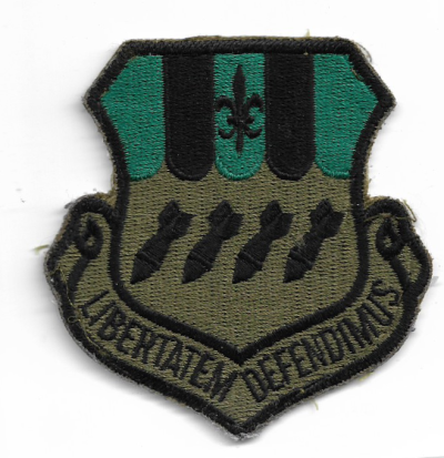 USAF Patch 2nd Bomb Wing Air Forces Subdued