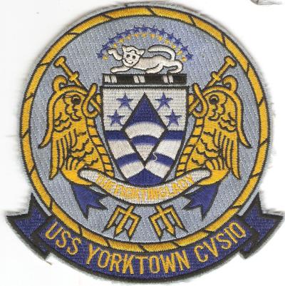 Patch USN Navy USS Yorktown CVS-10