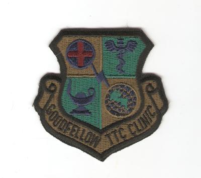 Flight Patch USAF Goodfellow TTC Clinic Subdued