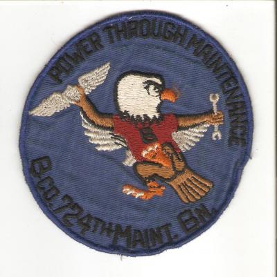 Flight Patch 724th Maintenance Battalion B Co