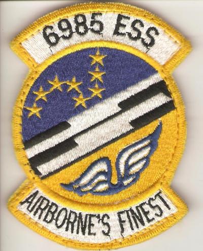 USAF 6985 ESS Flight Patch