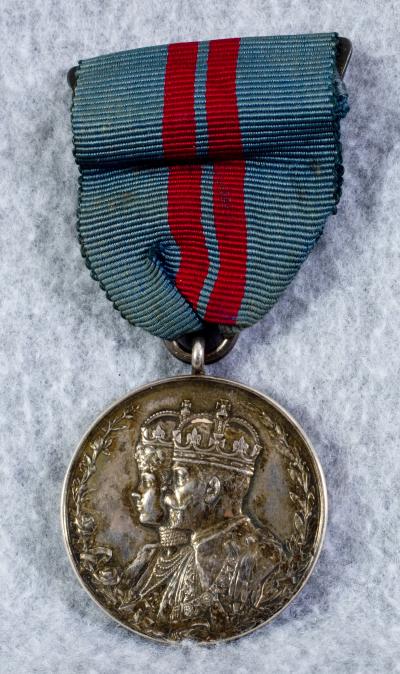 King George V & Queen Mary Coronation Medal 1911