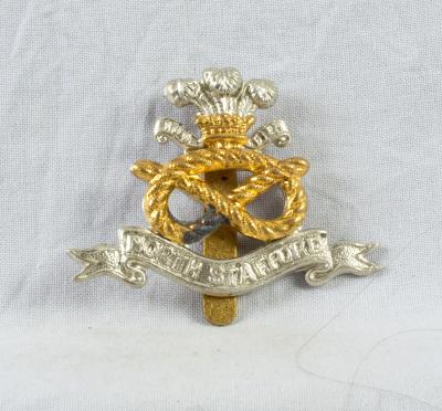 British Army North Stafford Regiment Cap Badge