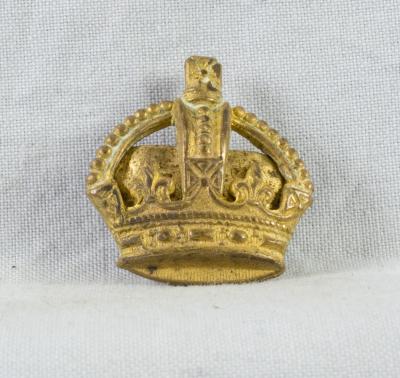 British Officer's Rank Pip King's Crown