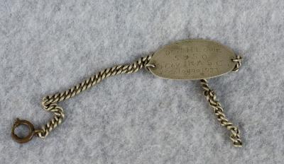 British Identification Bracelet 4th Coy 