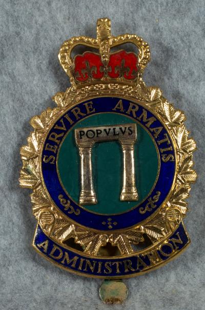 British Cap Badge Administrative