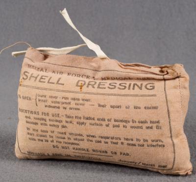 WWII British Field Dressing Bandage RAF