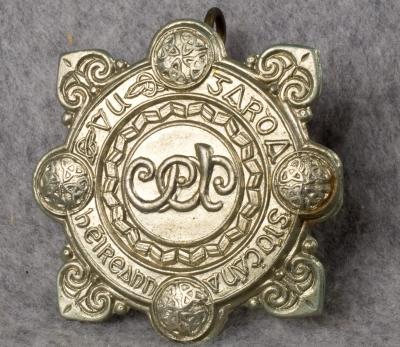 Irish Constabulary Cap Badge Pompier