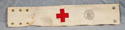 WWII Canadian Army Medics Red Cross Armband