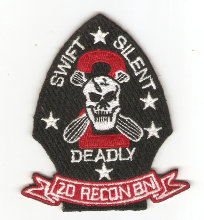 Vietnam 2nd Recon Battalion Patch Reproduction