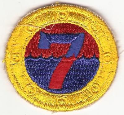 WWII 7th Major Port Patch