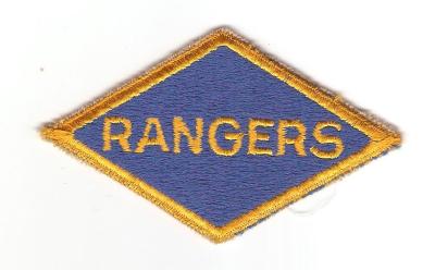 WWII Type Ranger Diamond Patch Reproduction