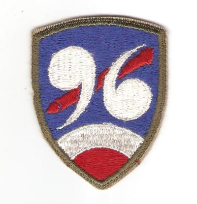  Patch 96th Chemical Mortar Battalion Reproduction