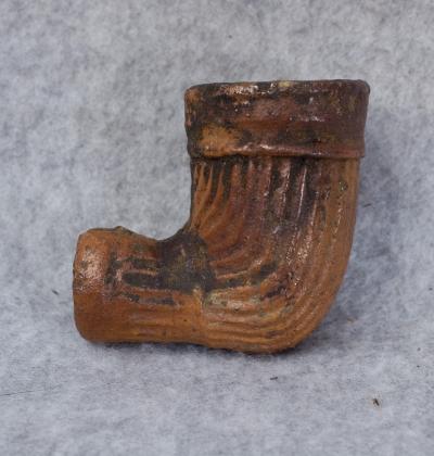 Dug Clay Pipe Leavenworth KS Found