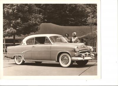 Press Photo Dodge 1954 Royal V-8 