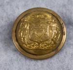 Wisconsin State Seal Militia Uniform Button