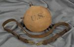  US M1878 Canteen & Shoulder Strap Pennsylvania NG