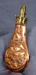 Copper Powder Shot Flask 1800s