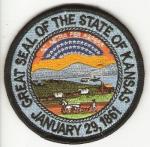 Patch Kansas Great Seal