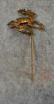 John Deere Tractor Plows Stickpin 