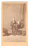 CDV Photo Major Burdett Circus Side Show Performer