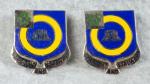 DUI DI Crest 41st Infantry Regiment Pair