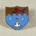 DUI DI Crest 12th Infantry Regiment Screw Back