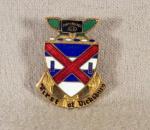 Unit Crest 13th Infantry Regiment Screw Back