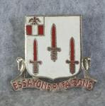 DUI DI Crest 54th Engineer Battalion German Made