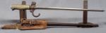 French M1886 Lebel Bayonet Scabbard & Frog