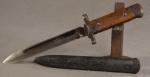 WWII M38 Italian Carcano Bayonet & Scabbard