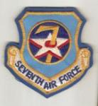 USAF 7th Air Force Flight Patch