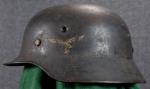 German M40 Luftwaffe Single Decal Helmet