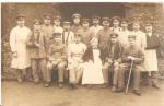 WWI Postcard Wounded German Soldiers 