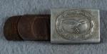 WWII Luftwaffe Enlisted Belt Buckle Unit Marked