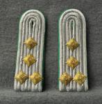 East German Police Shoulder Boards