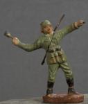 WWI German Soldier Grenade Thrower 