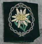 WWII German Edelweiss Patch