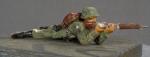 WWI German Toy Soldier Rifleman Prone Position