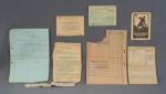 WWII era German Doccument Lot