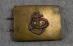 German Maritime Belt Buckle