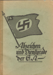 Abzeichen und Dienstgrade der SA Insignia Booklet