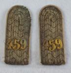 Prussian 459th Infantry Officer Shoulder Boards